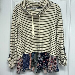 John • Mark Dillard’s Patchwork/Striped Top